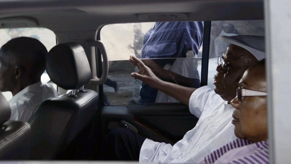 Etienne Tshisekedi et son épouse, Marthe Kasalu Jibikila, le 10 mars dernier à Kinshasa. AFP PHOTO / JUNIOR D. KANNAH