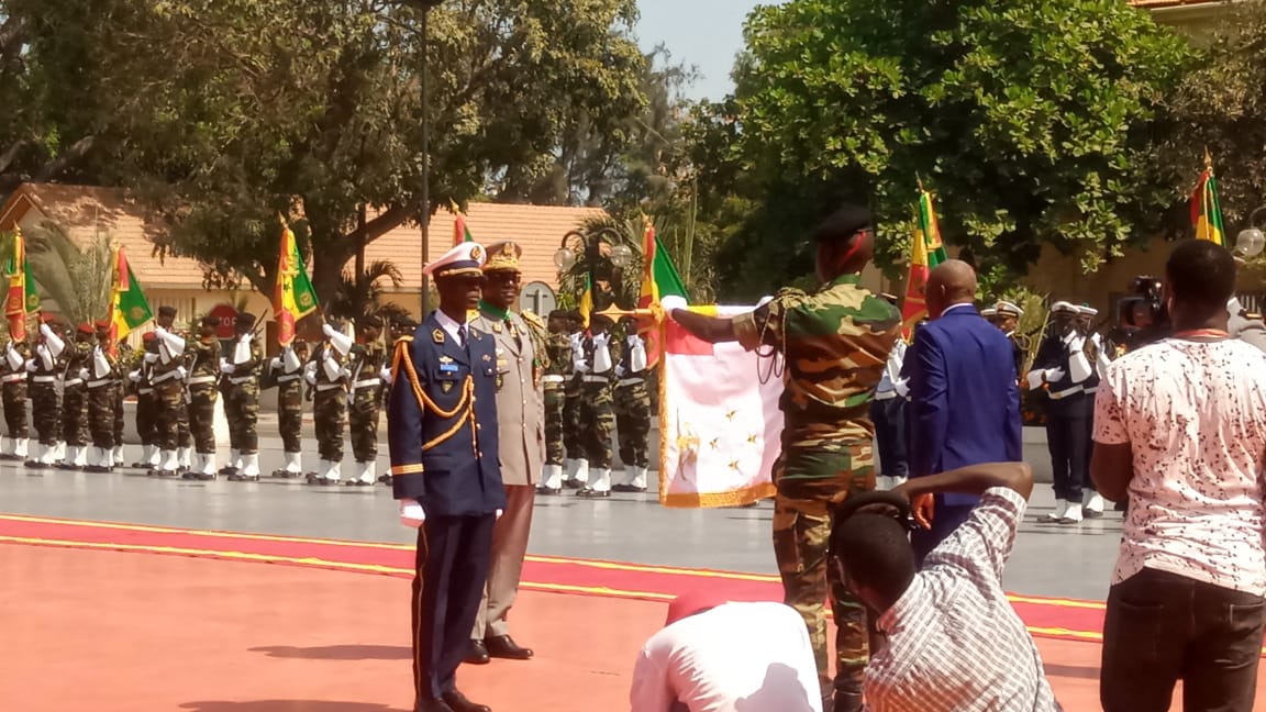 Cérémonie de prise de commandement: le CEMGA Mbaye Cissé prévient les trafiquants de bois et de drogue  