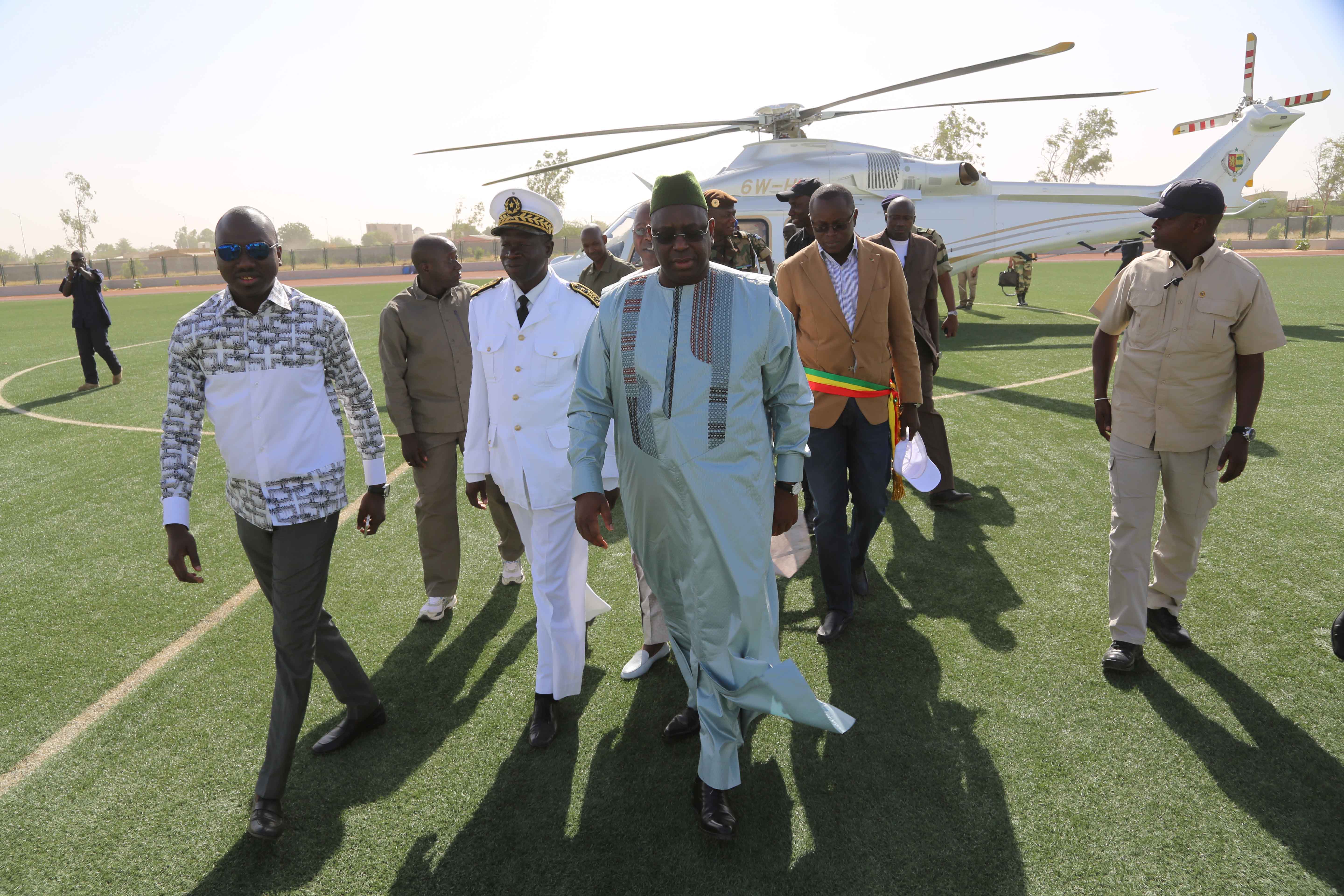 Images Le président Sall à Fatick ce lundi (Journée de l'élevage)