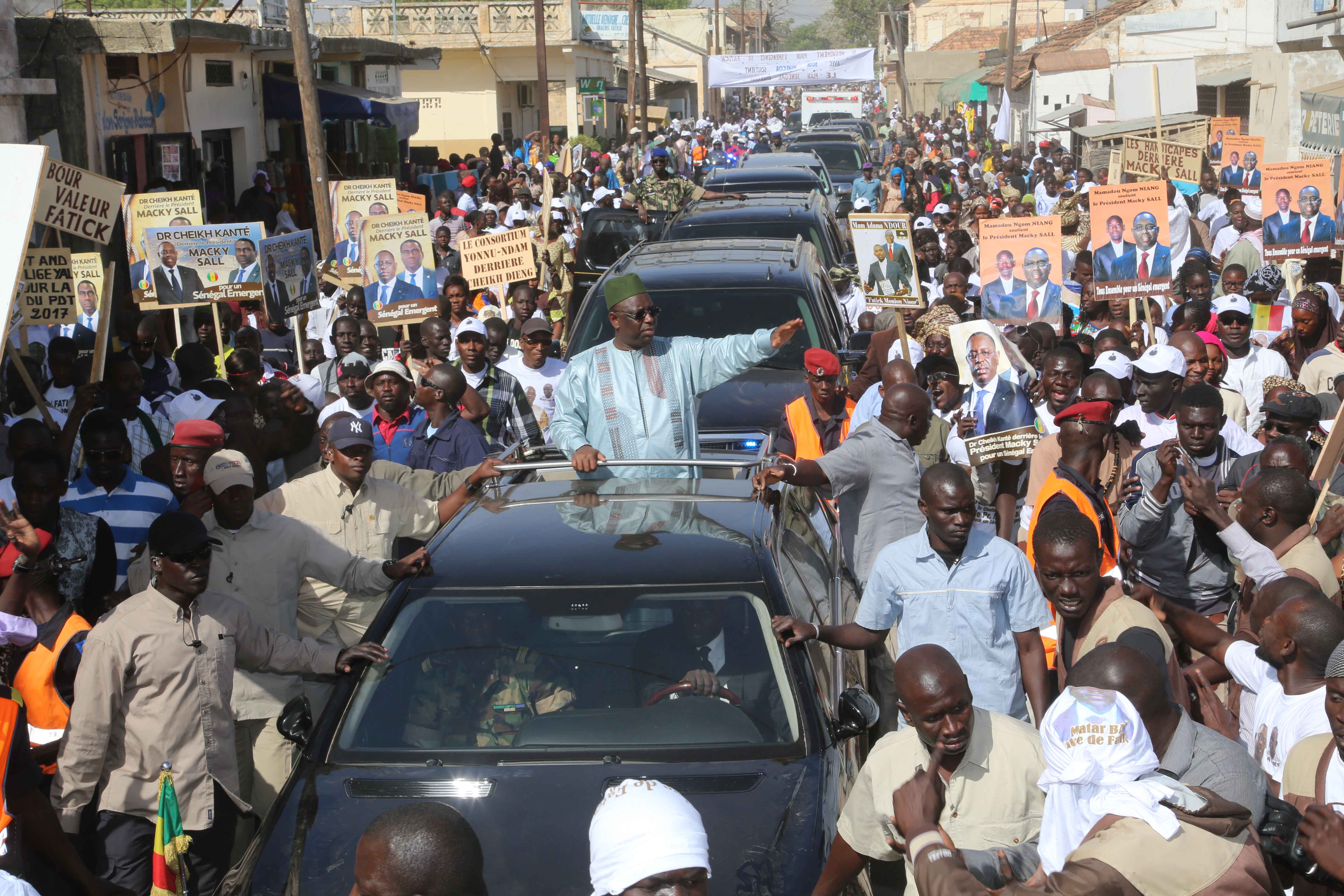 Images Le président Sall à Fatick ce lundi (Journée de l'élevage)