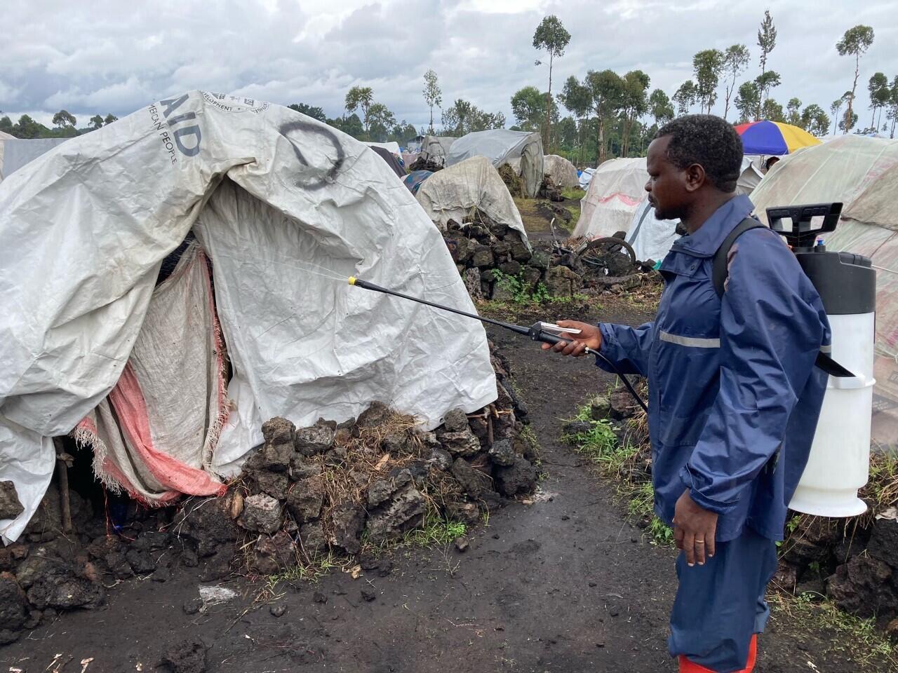 RDC: avec les déplacés du Kivu, victimes des inondations et des combats