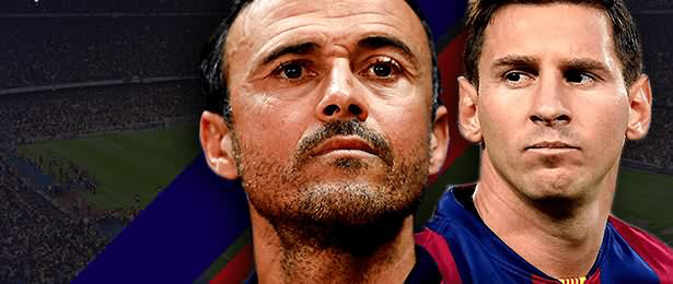 Luis Enrique -Fc Barcelone- : fier de son équipe mais ulcéré par Messi !!!