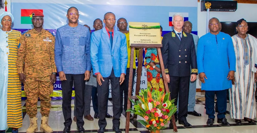 Burkina : la Russie rouvre son ambassade après 31 ans de fermeture