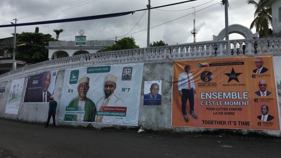 Présidentielle aux Comores: bilan d’une campagne électorale sans violence mais tendue