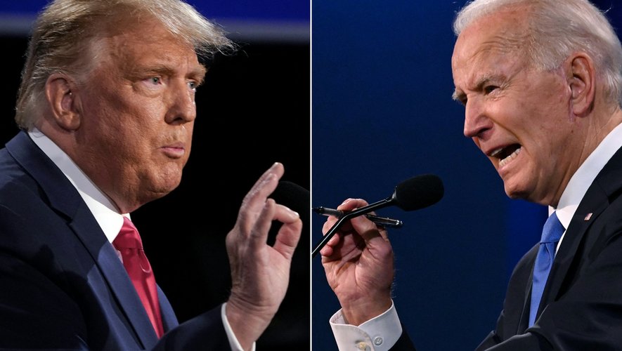 Donald Trump partage une image de Joe Biden ligoté et suscite l’indignation