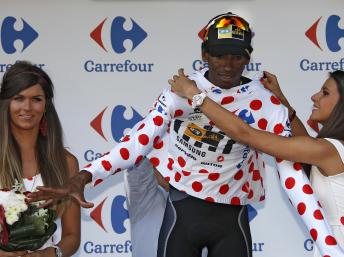 Tour de France: pour la première fois, le Maillot à pois est africain