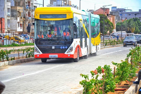 Démarrage des rotations du BRT : le lancement de la mise en service progressive prévue ce mercredi 15 mai 2024 (CETUD)