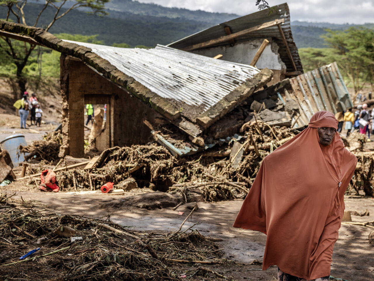 «On n'a rien pu sauver»: au Kénya, le désarroi des agriculteurs qui ont tout perdu dans les inondations