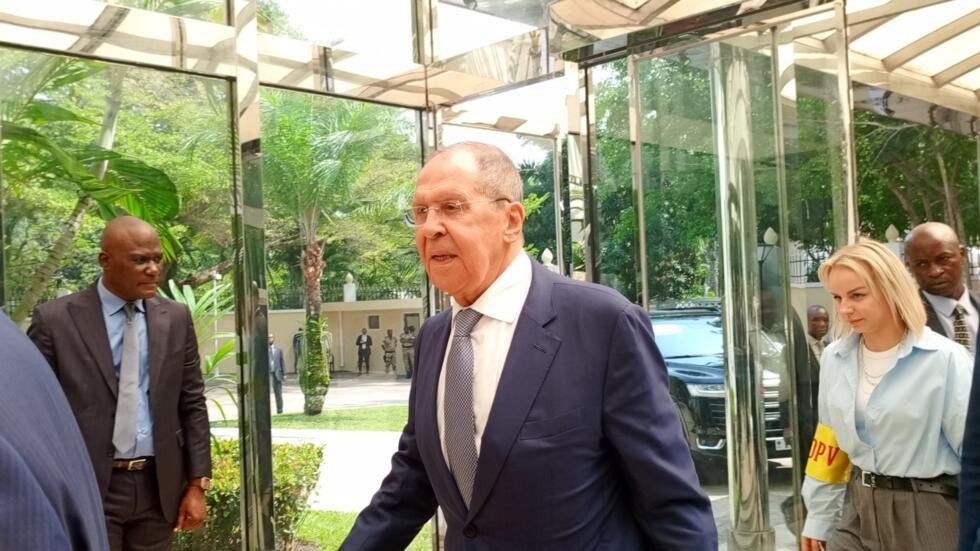 Au Congo-Brazzaville, Sergueï Lavrov fustige la conférence de paix sur l'Ukraine organisée en Suisse sans la Russie