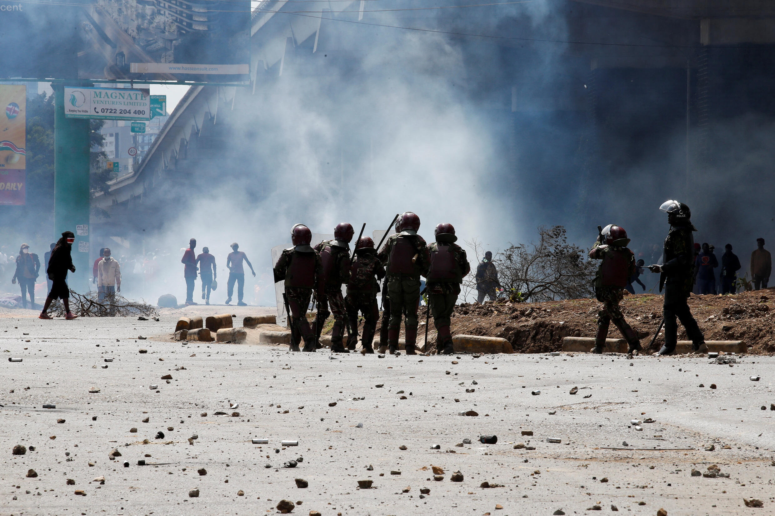 Kenya: une manifestation massive contre la loi de finances émaillée de violences