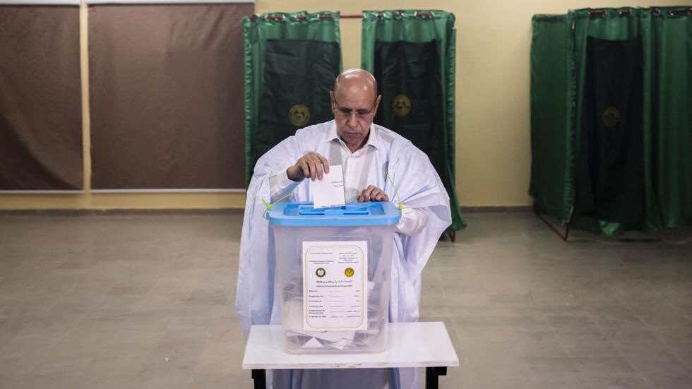 Présidentielle en Mauritanie: Mohamed Ould Ghazouani réélu, selon les résultats provisoires officiels