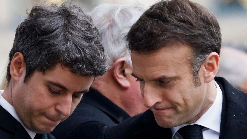 France: Emmanuel Macron demande à Gabriel Attal de rester Premier ministre «pour le moment» (Elysée)