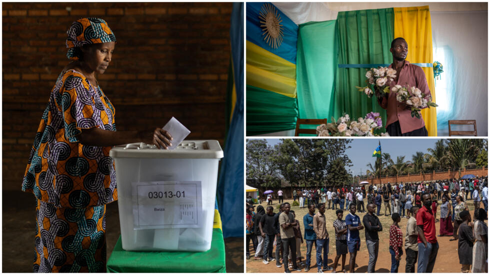 Présidentielle et législatives au Rwanda: à Kigali, forte mobilisation pour la journée de vote