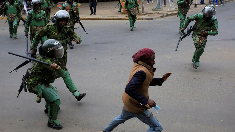 Kenya: nouvelle mobilisation contre le président Ruto réprimée à Nairobi