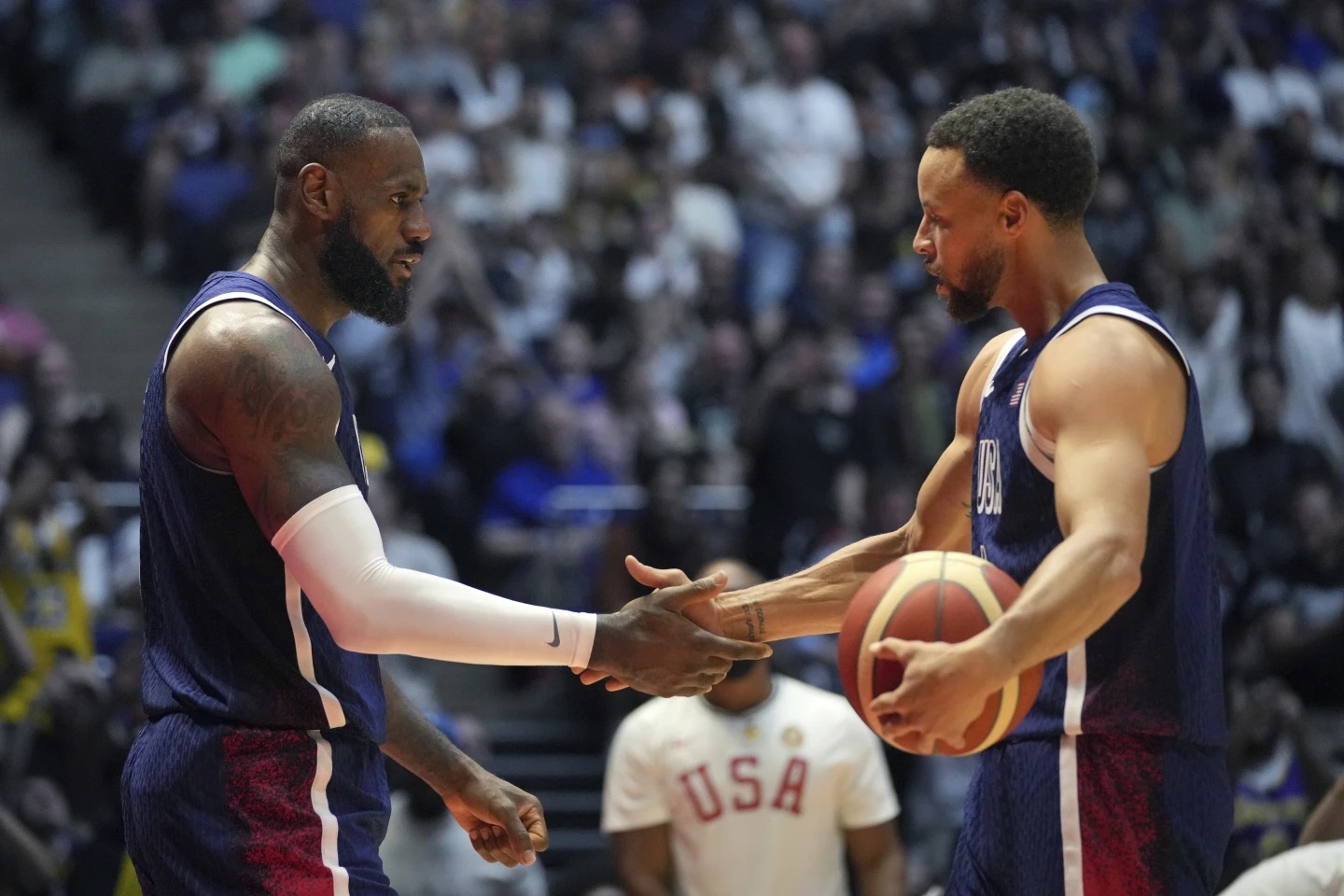 Preparation JO Paris : LeBron sauve encore Team USA contre l’Allemagne