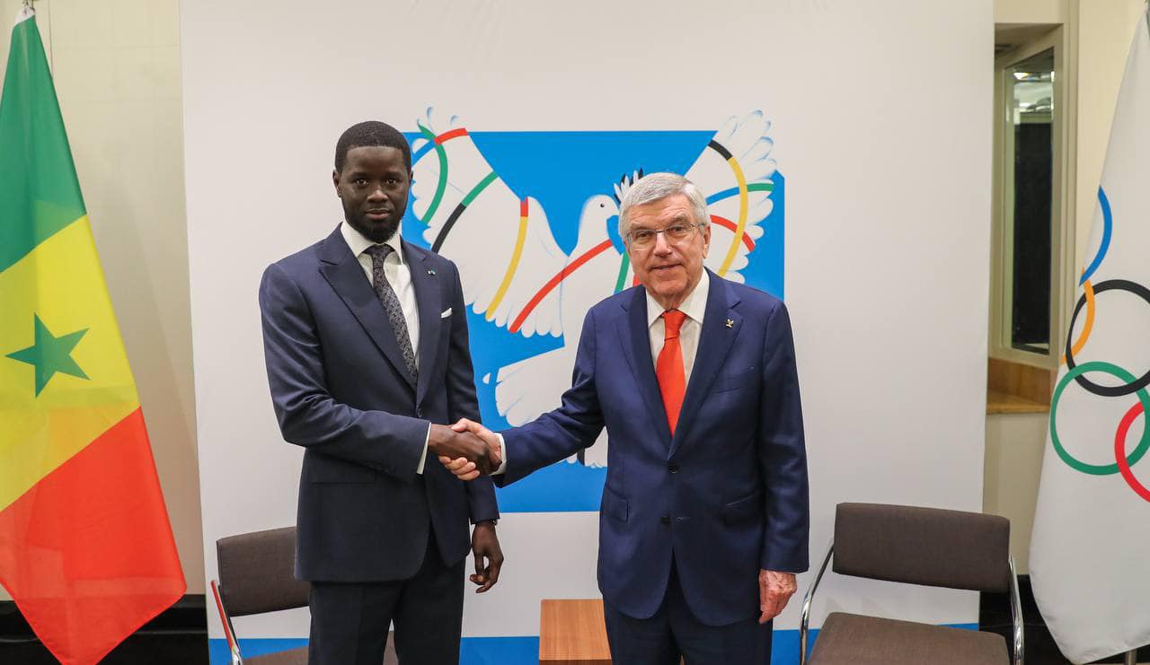 JOJ 2026 : le Président Bassirou Diomaye s’est entretenu avec Thomas Bach, président du CIO