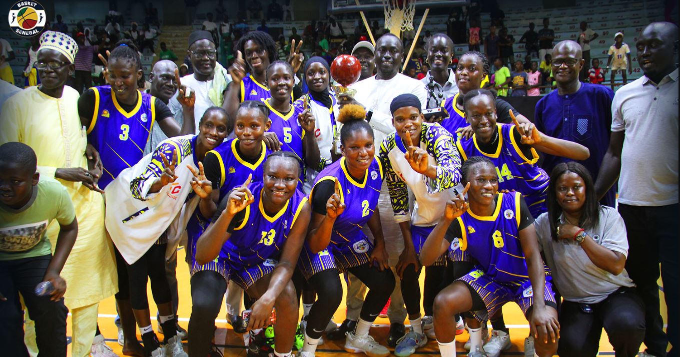 Basket – N1 féminin : l’ASC Ville de Dakar domine DUC et remporte son troisième trophée de la saison