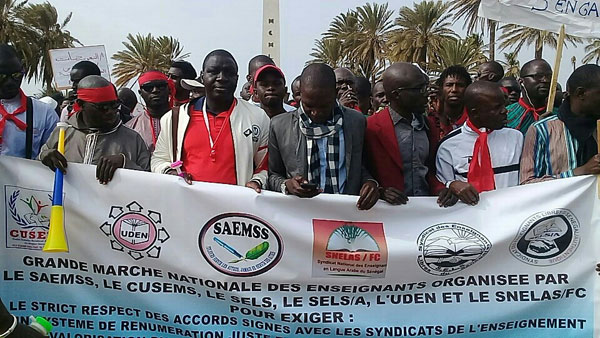 Programme de recrutement spécial d’enseignants à l’horizon 2030 : le SAEMSS salue la décision du Président Diomaye