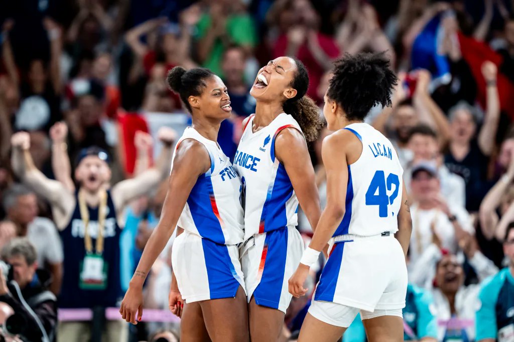 JO 2024 – Basket féminin : la France disputera l’or face aux États-Unis