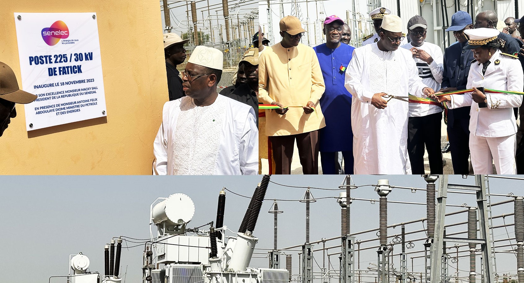 Poste 225/30 kV de Touba inauguré : le ministre Birame S. Diop prône un accès universel à l’électricité à moindre coût