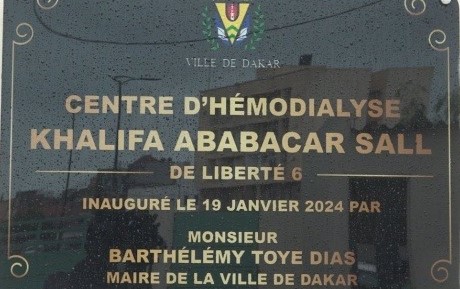 Bonne nouvelle pour les insuffisants rénaux, : Barthelemy Dias met en service le centre de dialyse Khalifa Ababacar Sall