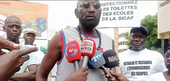 Dakar : les populations des Sicap liberté 1 à 6 protestent contre l’occupation anarchique des commerçants et taxis clandos