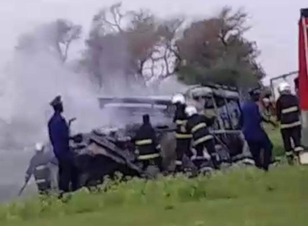 Accident de Ndangalma : "le bus transportait des bonbonnes de gaz", révèle le ministère des Transports 