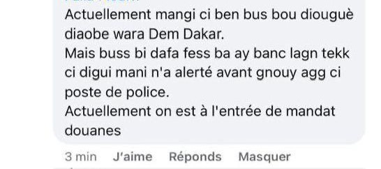 Pour non-respect des mesures de prévention : un bus arrêté après dénonciation d’un passager sur les réseaux sociaux.