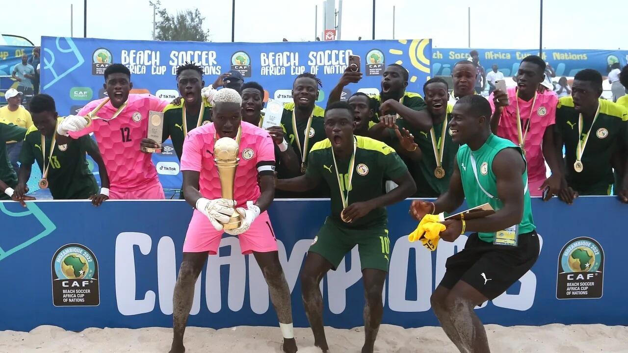 CAN Beach Soccer 2024 : le Sénégal dans le groupe B avec le Mozambique, le Malawi et la Mauritanie