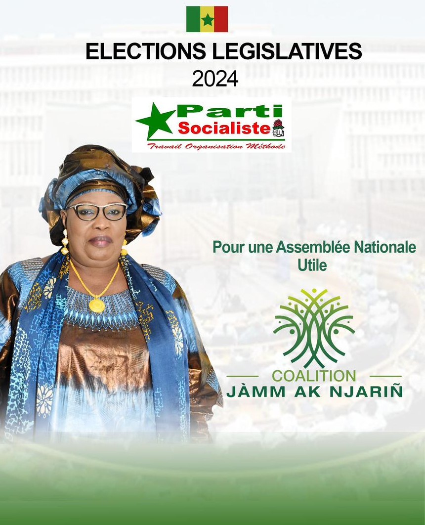 Investitures pour les législatives du 17 novembre : Aminata Mbengue Ndiaye plaide pour les jeunes et les femmes