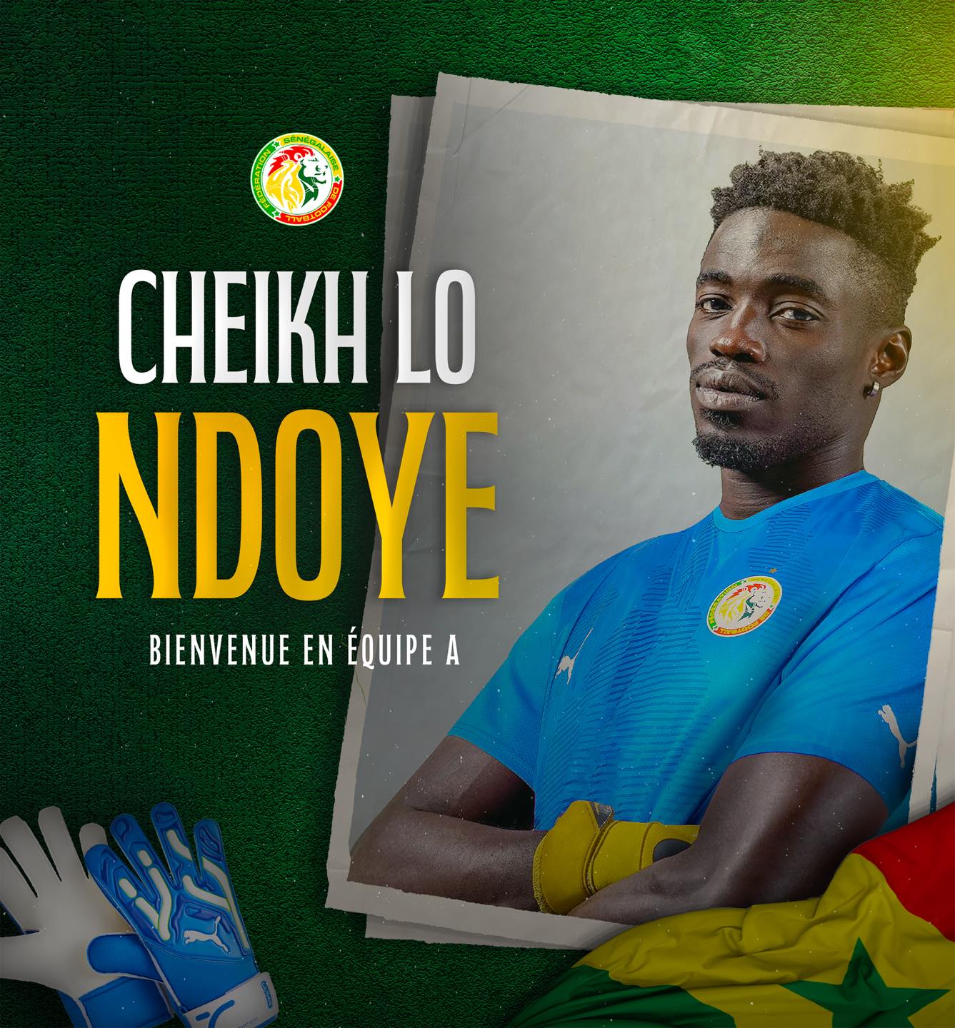 Cheikh Lo Ndoye convoqué en équipe nationale : la réaction du Jaraaf