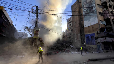 Israël mène des frappes visant la banlieue sud de Beyrouth après une nuit d'escalade