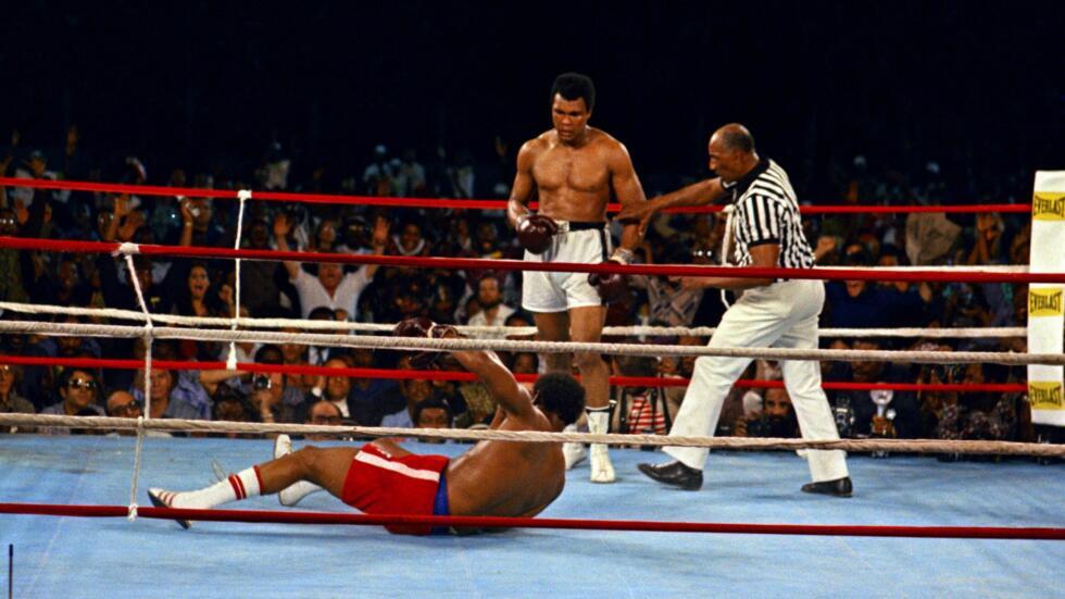 Boxe: George Foreman-Mohamed Ali, retour sur un combat de légende