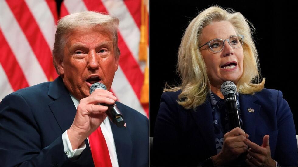 Présidentielle américaine: Donald Trump suggère de mettre Liz Cheney face à des armes braquées sur elle