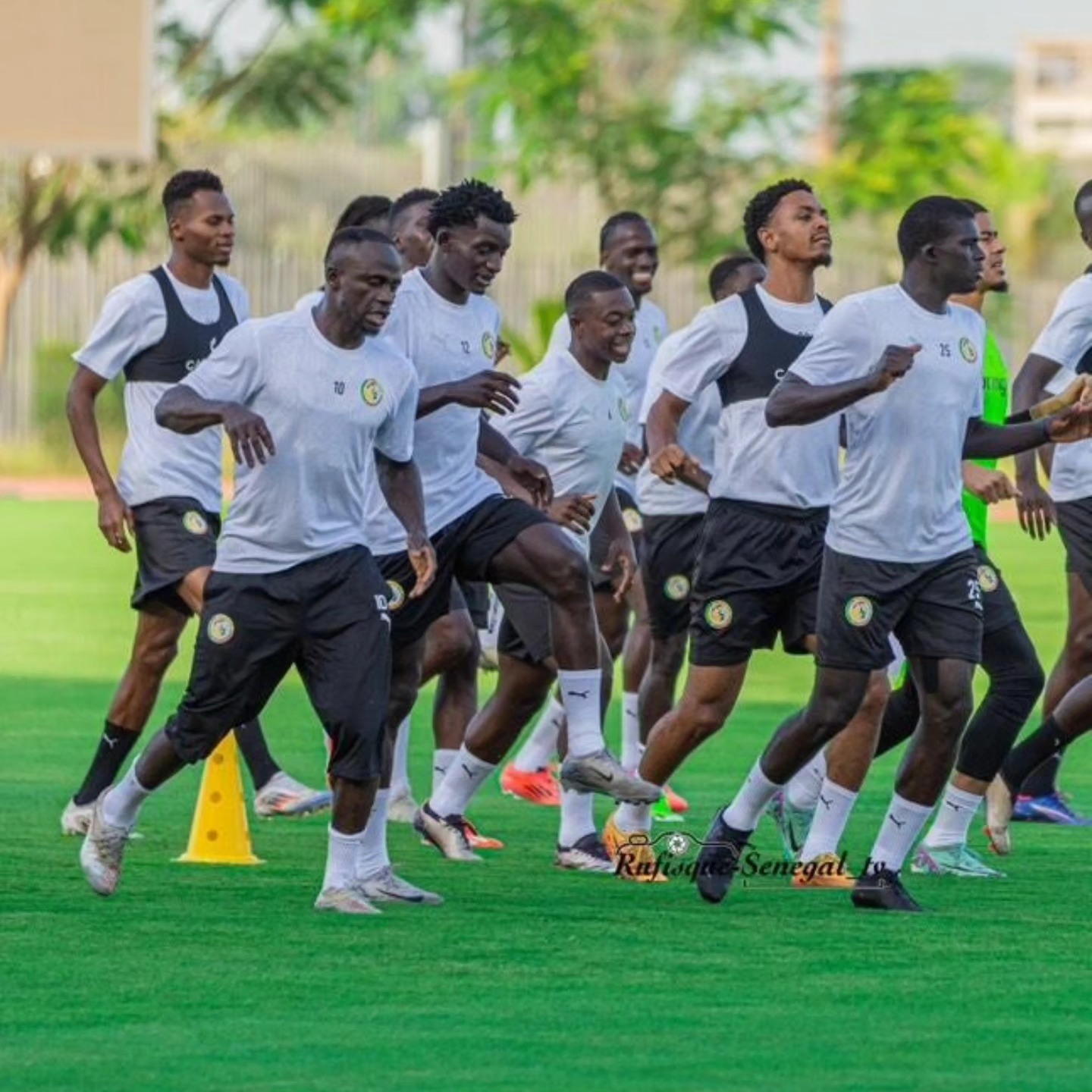 Match Burkina Faso-Sénégal : les « Lions » au complet à la séance de ce mardi