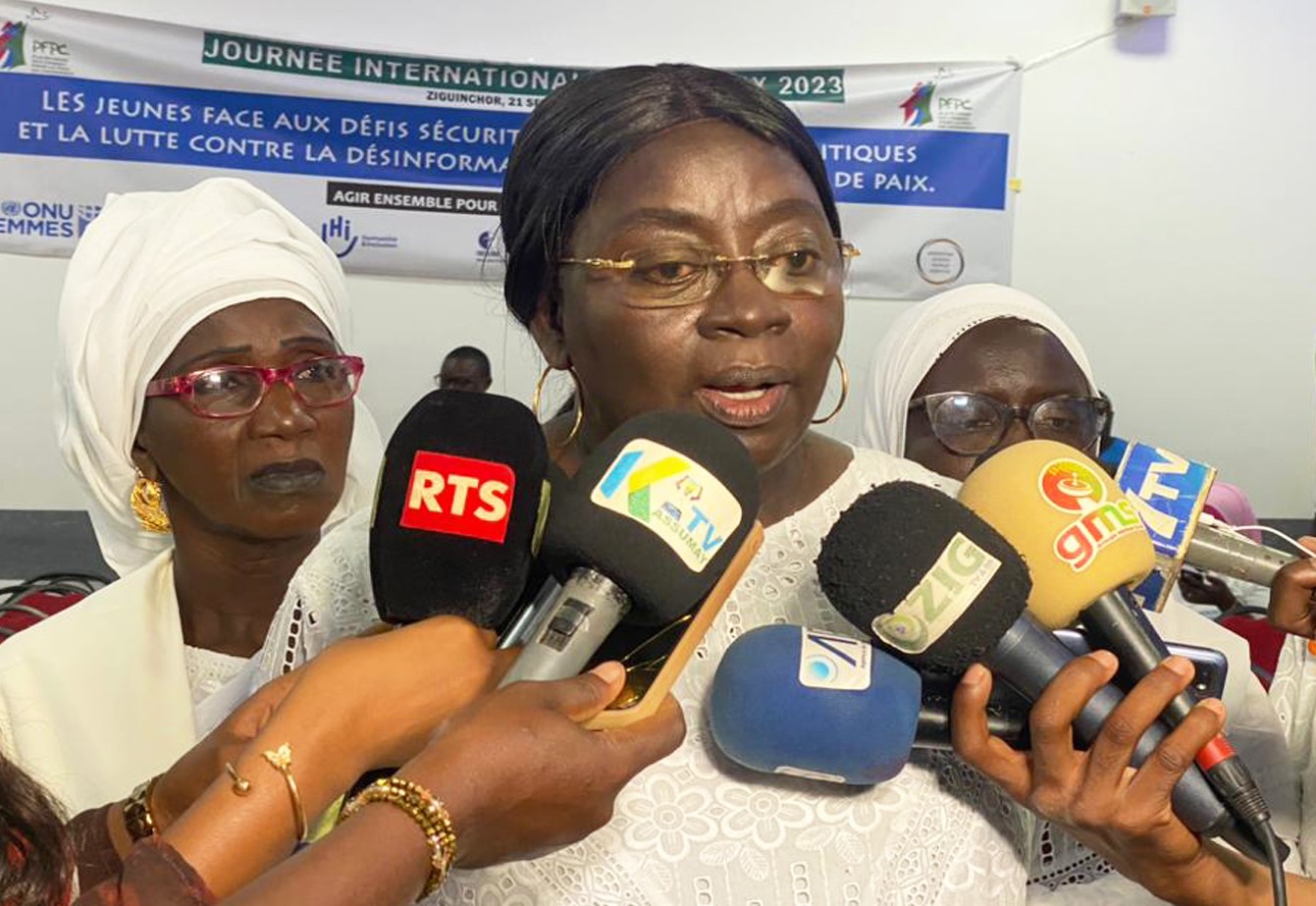 Législatives 2024 : la Plateforme des femmes pour la paix en Casamance appelle à des élections pacifiques