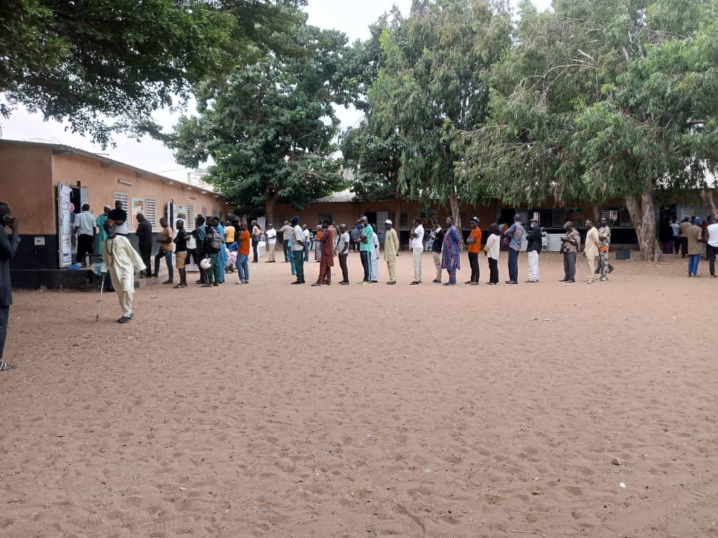 Centre École Grand Yoff 2 : une affluence modérée des électeurs