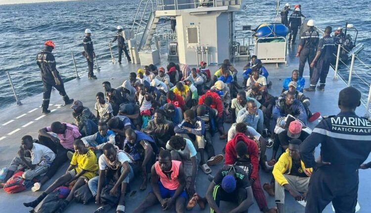 Émigration irrégulière : la Marine nationale intercepte 119 candidats au large de Djiffere