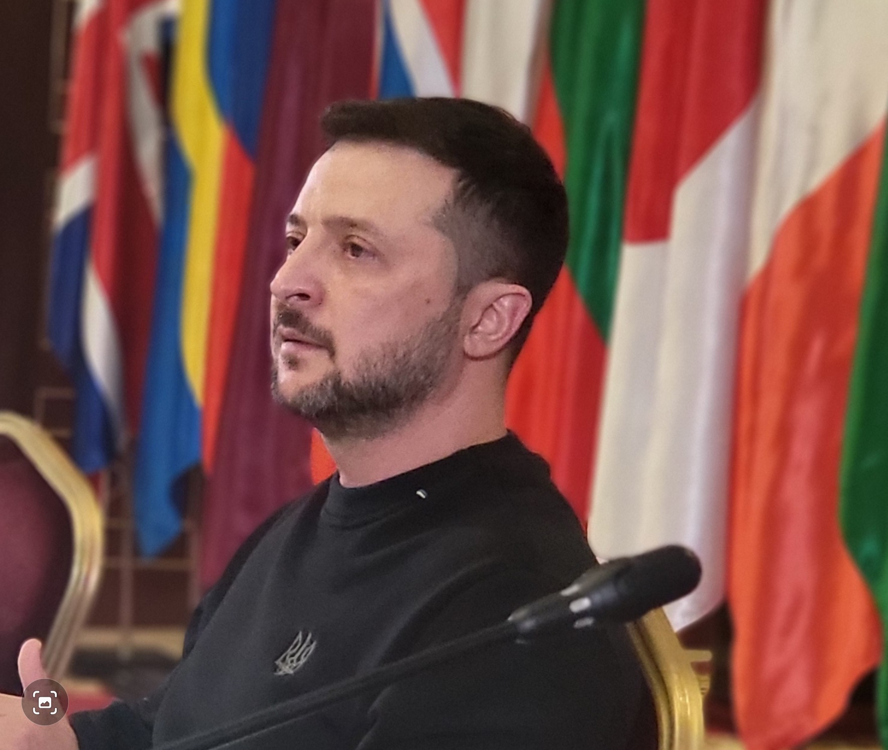 Le président ukrainien Volodymyr Zelensky