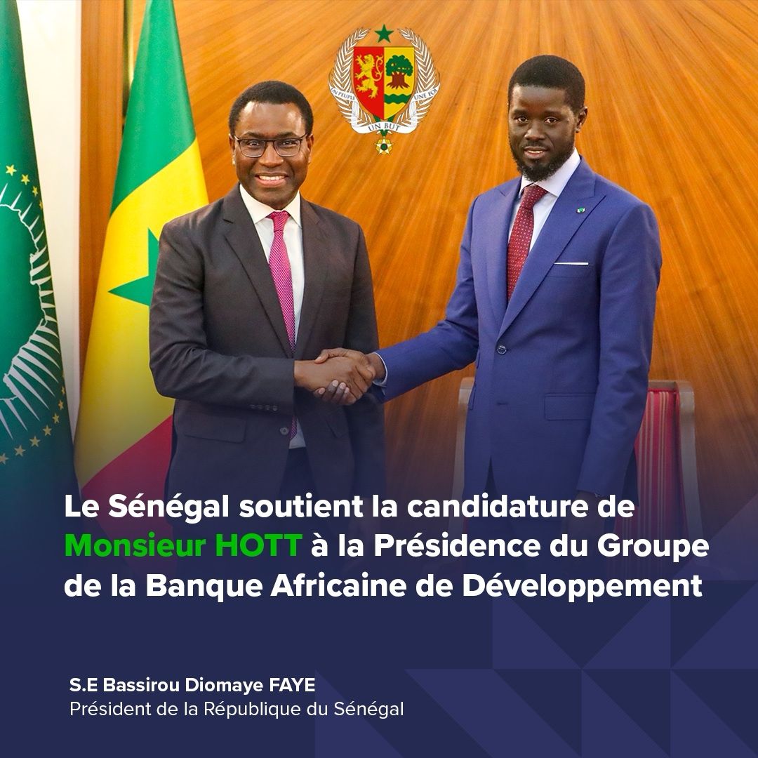 Présidence du Group de la BAD : le Sénégal soutient la candidature de Amadou Hott