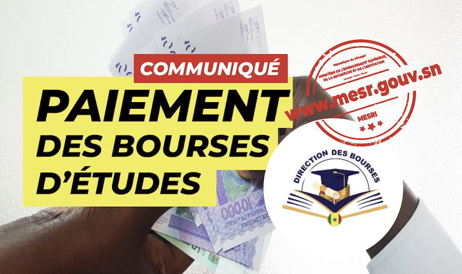  Enseignement supérieur: les paiements des bourses d'octobre et novembre 2024 débutent ce jeudi