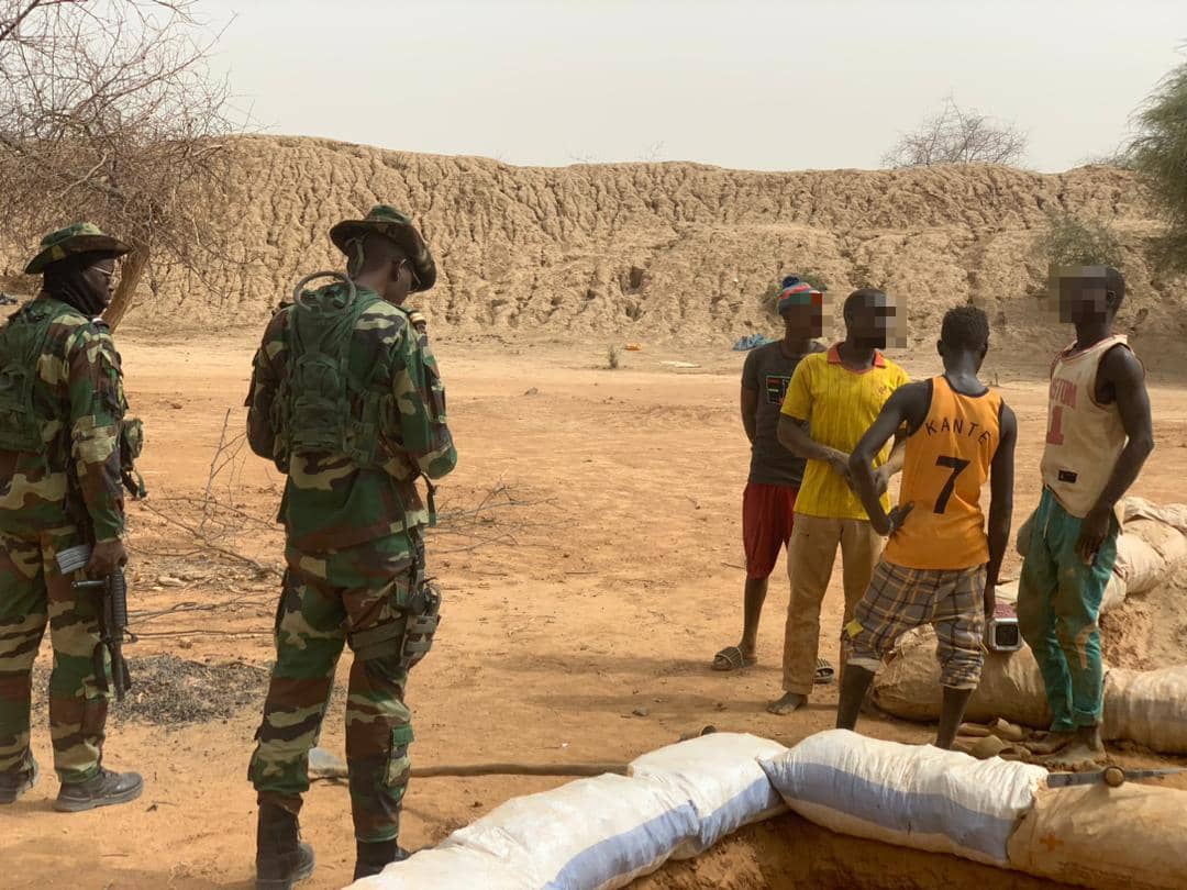 Kédougou : démantèlement d’un site clandestin d’orpaillage à Margou