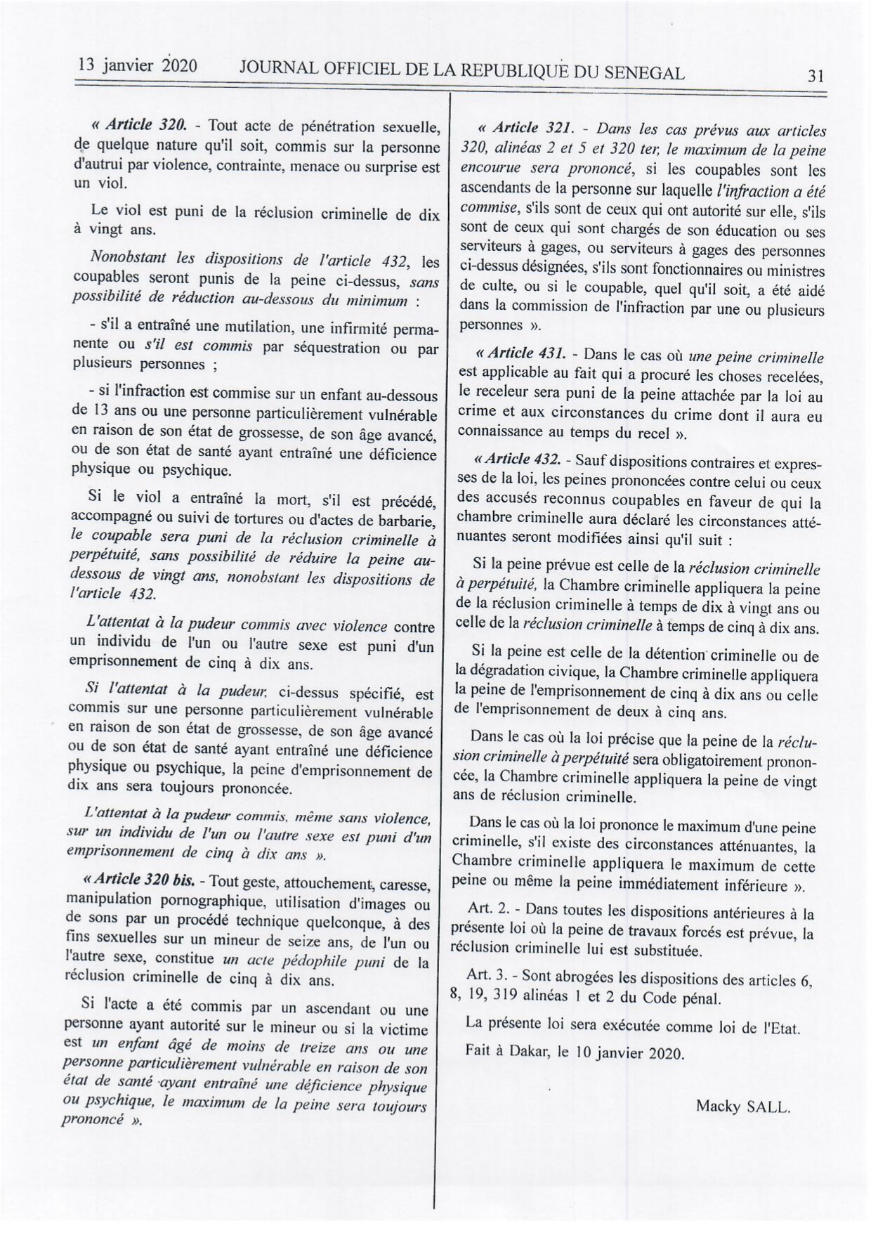 Meurtre de Diarry Sow à Malika : réactions et appel à l'application stricte de la loi sur le viol