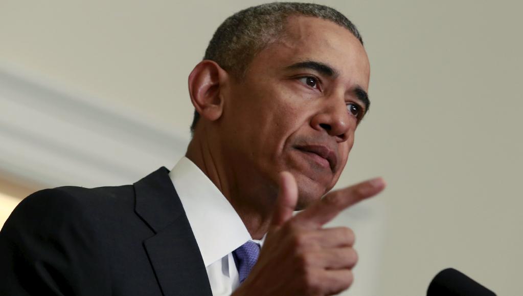 Le président Obama à la Maison Blanche, dimanche 17 janvier. REUTERS/Yuri Gripas