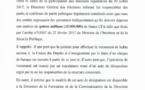 Elections législatives 2017 : Le versement de la caution de 15 millions de francs démarre ce jeudi 