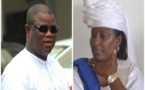 Abdoulaye Baldé et sa femme, Aminata Gassama devant la Crei, ce lundi