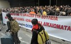 (Vidéo) Grèce: Nouvelle journée de grève, affrontements entre manifestants et policiers