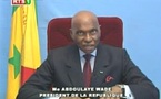 Intégralité du discours à la nation du président, Abdoulaye Wade