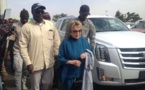 Vidéo+Photos - L'arrivée de Viviane Wade à l'Aéroport International Blaise Diagne 