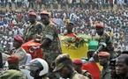 Mali : Funérailles des élèves officiers d’active compagnons de  Fatou Seck Gningue  en présence du Président